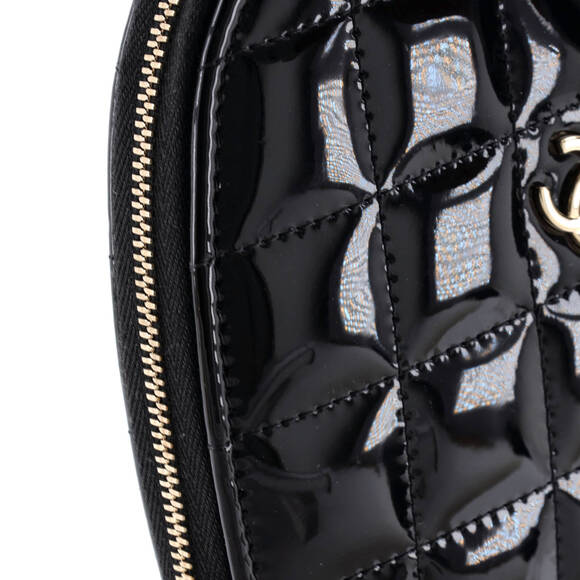 Chanel Double Heart Clutch With Chain #222426C34B - Picture 6 of 7